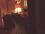 Spying on my hotwife fucking her second ever strange cock, Part 3