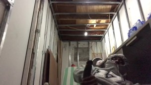 MASTURBATING WHILE IT RAINS