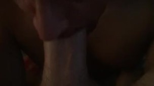 Straight hairy Otter Big cock sucked & drained while blowing clouds Pt. 2