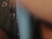 Getting fucked by toy