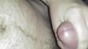 Cumming on my hairy self in SLOWMO
