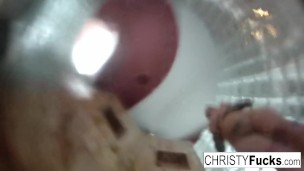 Shower BTS Fun With Christy Mack