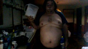 Milk shake chug