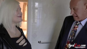 AgedLovE Lacey Starr Fucked Hard with Sales Agent