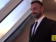 Sub rides and gets whip