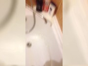 My Pee in Bathroom 10/16