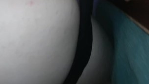 Sliding dildo in ass