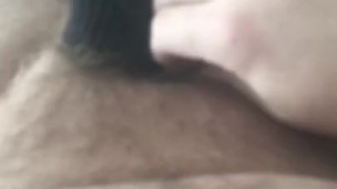 Cum in sock from a hot friend