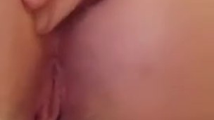 Sexy milf fingering both holes