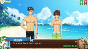 Camp Buddy - Natsumi Having fun with Keitaro at Beach