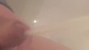 Teen big cock pissing