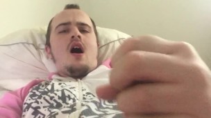 Woke Up Ready to Cum! Moaning Morning Cumshot While Wearing My Onesie