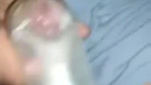 Cumming in my condom