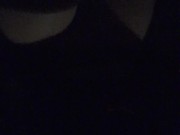 My New Boobs In the car.