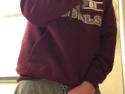 Male pee desperation
