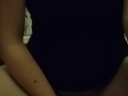 Taking a Thick Black Dildo in my Ass