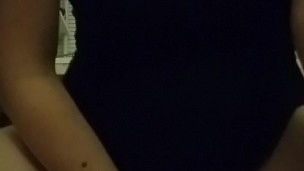 Taking a Thick Black Dildo in my Ass