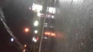 Quick piss outside at a Public gas station