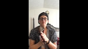 Trans man ASMR unboxing HRT kit