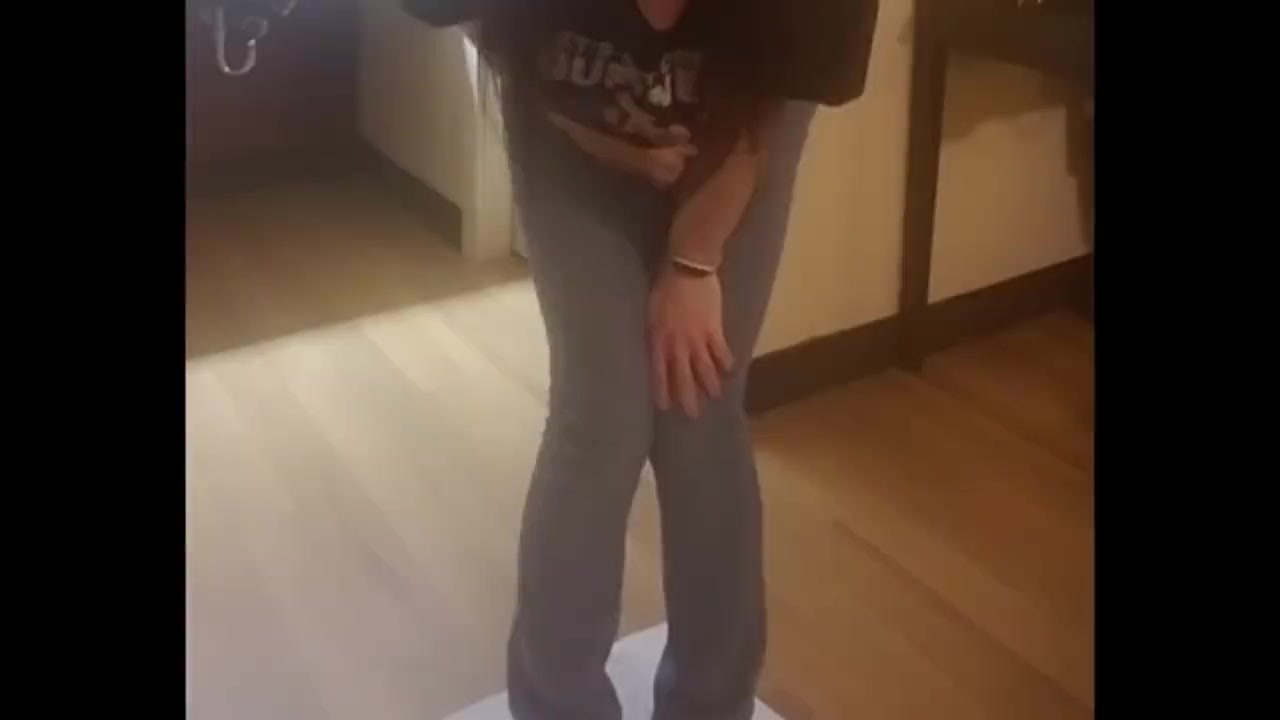 Pee Desperation and Jeans Wetting - Free Sex Video - RedTube