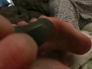 I Let Him Play With My Sweet Ginger Soles and Toes While Watching TV in Bed 5/16