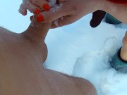 red sucked in the cold and broke off 15/16