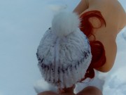 red sucked in the cold and broke off 7/16