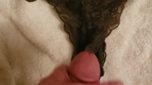 Part 2 Cumming On GF Sister's Thong 8.5 Inch Dick