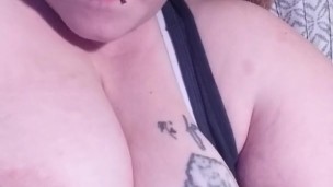Twisting and pulling blondes nipples