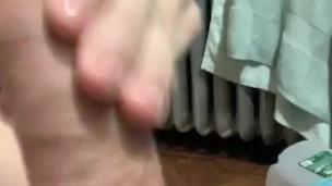 Jerking off my Morning Wood