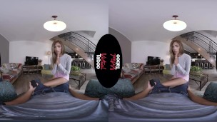 VIRTUAL TABOO - Kinky Baby Nicols Fucks Stepdad And Stepbro