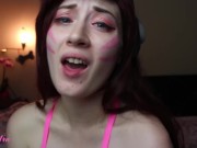 Overwatch D.Va Wedgie JOI Teaser Cosplay Hentai Gamer Girl Femdom 14/16