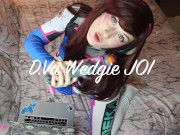 Overwatch D.Va Wedgie JOI Teaser Cosplay Hentai Gamer Girl Femdom 6/16