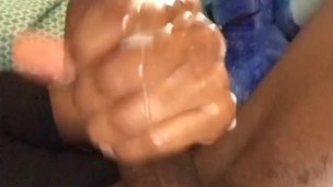 Cumshot Huge Load Sticky Hands