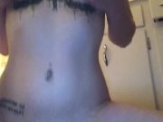 Riding the dick