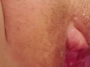 Playing with my dildo while I'm bored