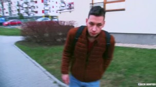  CZECH HUNTER 407 - Fit Hunk Gets Good Money To Suck & Fuck So He Can Make His Dream Move