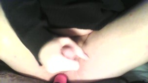 Fun time with vibrator