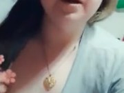 Teasing my naughty friend's on Snapchat..