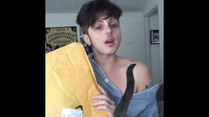 Ftm using clit pump on t-cock and explaining process and bottom growth