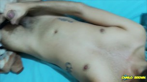 Horny Morning Jerking my morning wood until I cum - Camilo Brown
