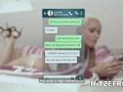 HITZEFREI Hot blonde German MILF Sophie Logan found a fuck buddy 2/16