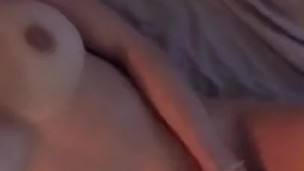 self fuck masturbation - amazing tits