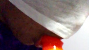 Rainbow dildo deep throat