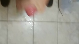 masturbation and cum with pantyhose