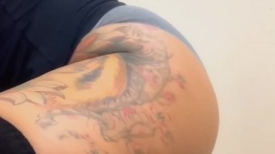 Ass grabbing, shaking, twerking. Panty fetish