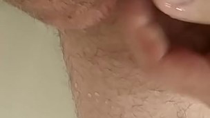 masturbation and cum in bathroom