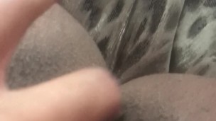 Playing with my kitty. TRIMMED