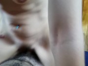 She rides me til I cum in her pussy 4/16