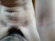 She rides me til I cum in her pussy 5/16